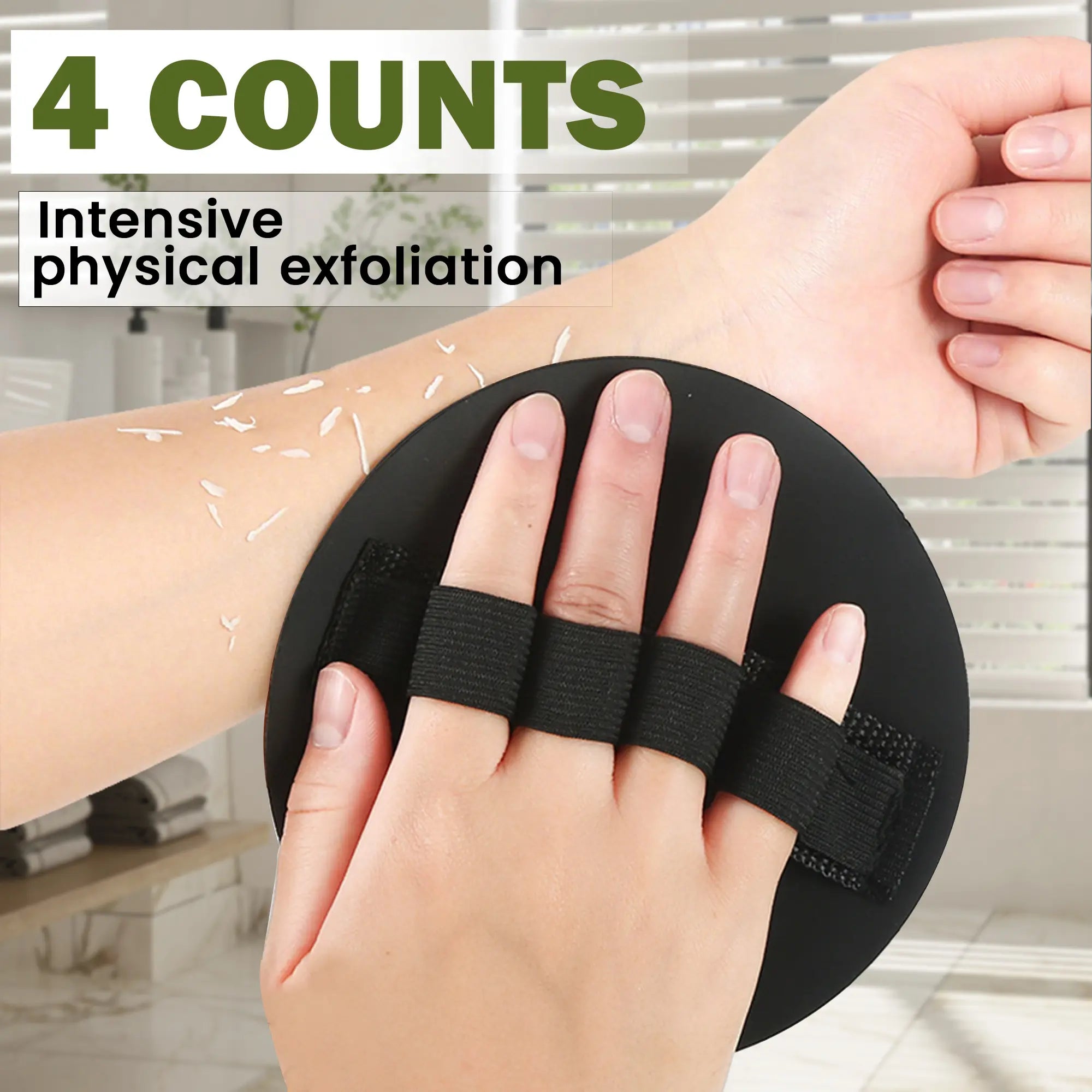 Purpose-Built Exfoliating Gloves – Instantly Remove Dead