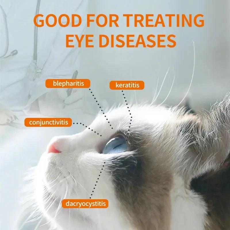 Easy-Care Pet Eye Cleaner & Drops – Gentle pH‑balanced formula, safe