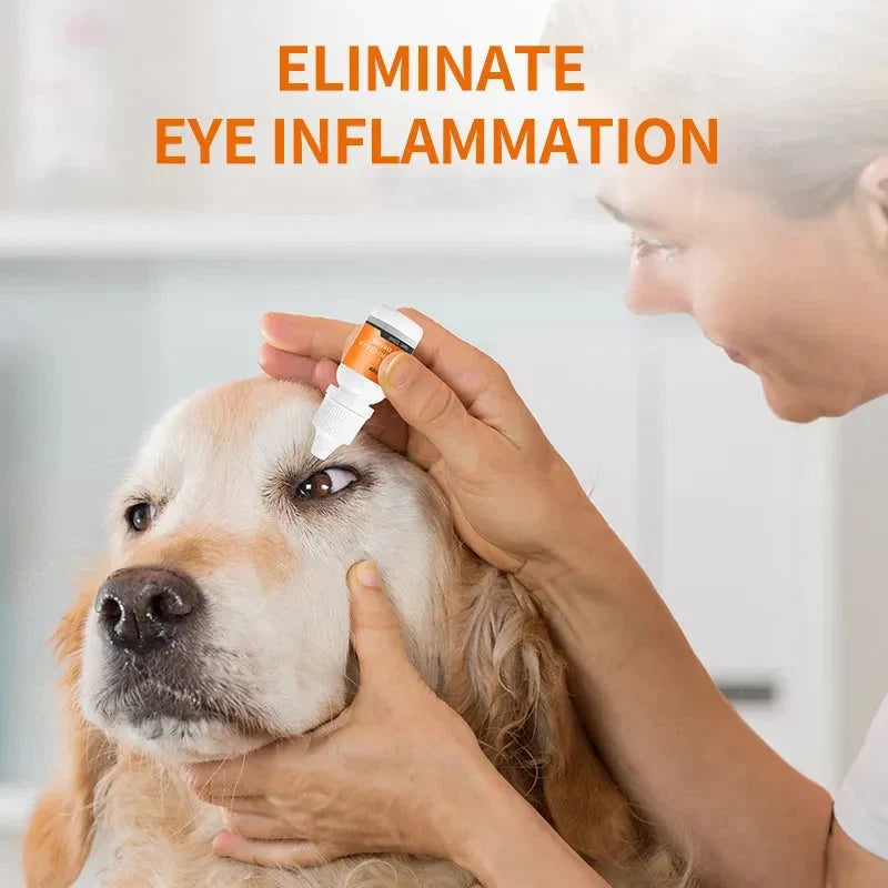 Easy-Care Pet Eye Cleaner & Drops – Gentle pH‑balanced formula, safe