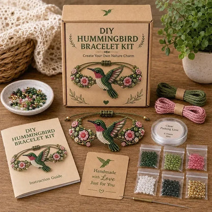 Hands-On DIY Beaded Bracelet Making Kit for Creative Play