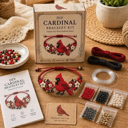 Hands-On DIY Beaded Bracelet Making Kit for Creative Play