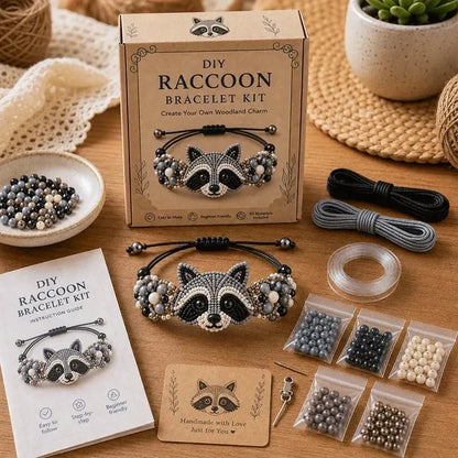 Hands-On DIY Beaded Bracelet Making Kit for Creative Play