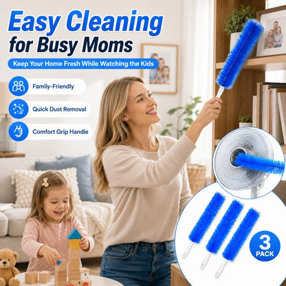 Purpose-Built Bendable Microfiber Head,Reusable Dust