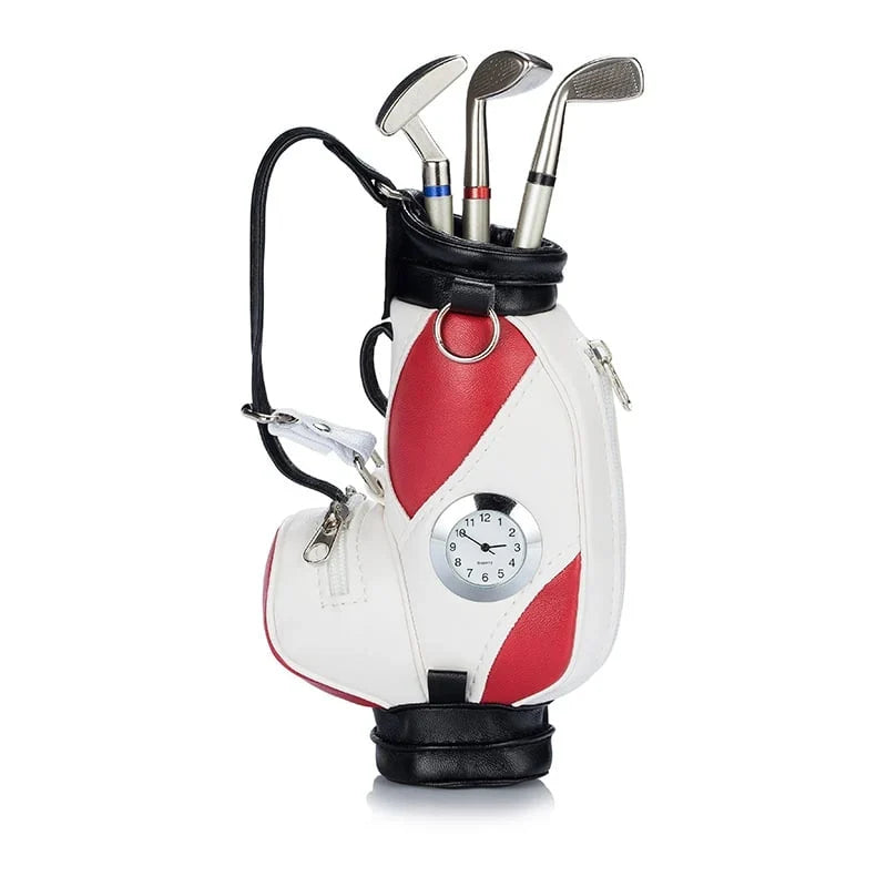Purpose-Built Golf Pen Holder + 3-Pen SetElevate Your Office Desk – A