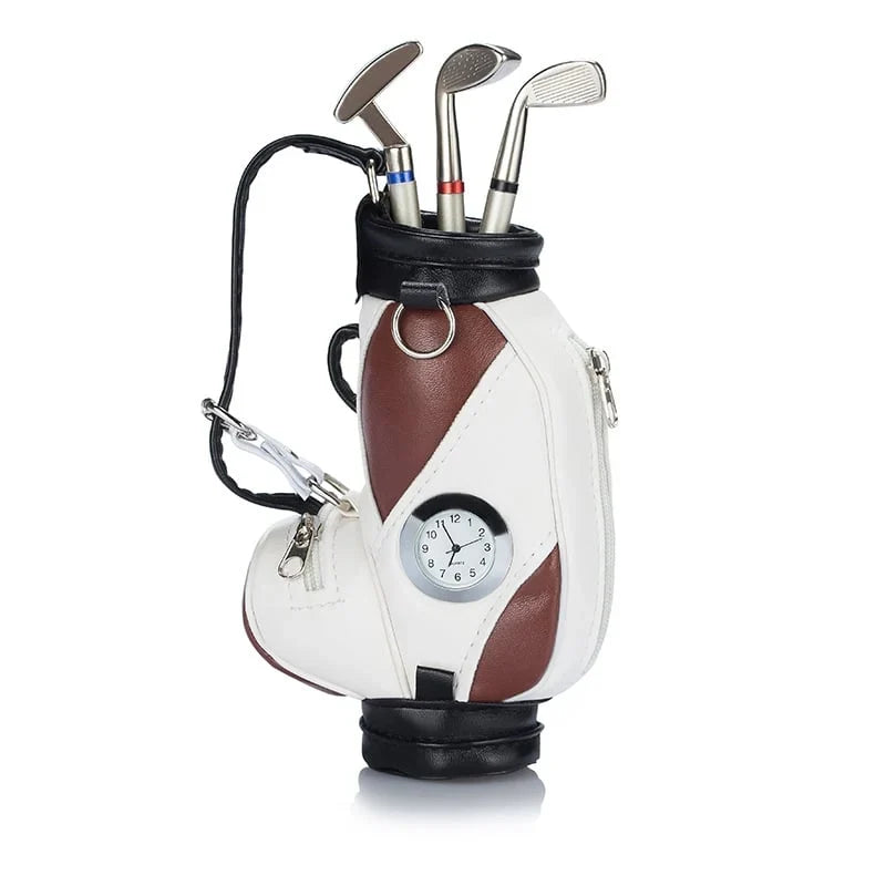 Purpose-Built Golf Pen Holder + 3-Pen SetElevate Your Office Desk – A