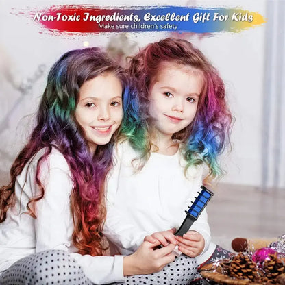 Hands-On Pre Festive Fun Hair Chalk Combs for Creative Play