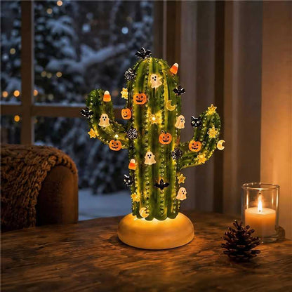 Decorative DIY Cactus Lamp – Endless Cozy Glow for Focused Lighting