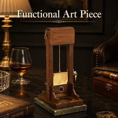 Purpose-Built Luxury Desktop Cigar Cutter – Unique Guillotine Style