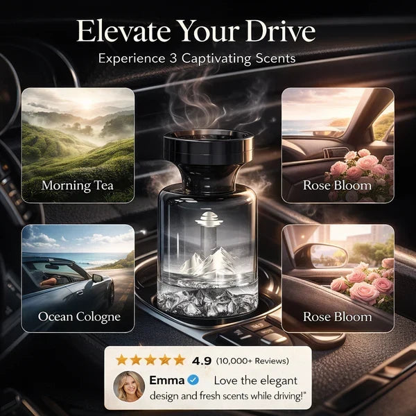 Purpose-Built Fine Fragrance. Refresh Your Drive for Everyday Use