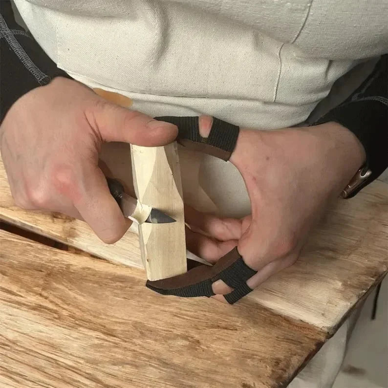 Flexible Finger Guard Sleeves for Carving, Sewing and DIY Detail Work