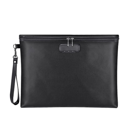 Fireproof Waterproof Document Bag for Passports, Cash and Valuables