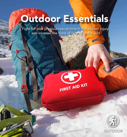 Hands-On First Aid Kit – High-quality, waterproof, and por – First Aid