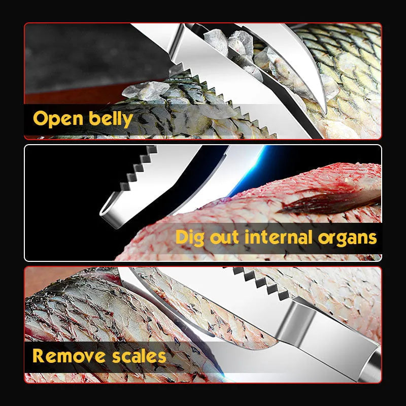 Purpose-Built Stainless Steel 3 In 1 Fish Maw