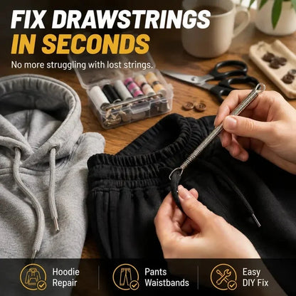 Distinctive Flexible Drawstring Threader Tool – 2PCS Stainless Steel