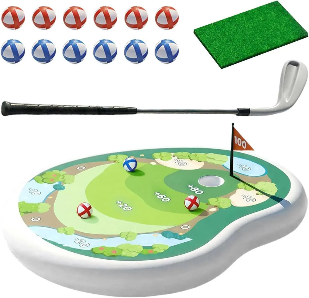 Purpose-Built Floating Golf Game Set – & Families for Everyday Use