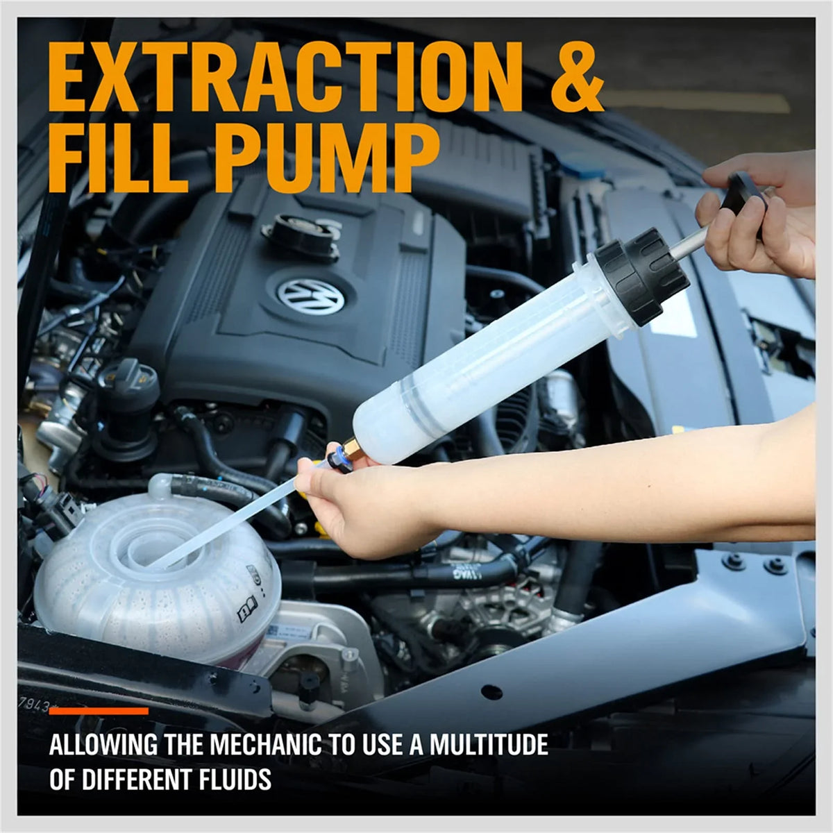 Distinctive Fluid Extractor & Filler Syringe Pump for Everyday Wear