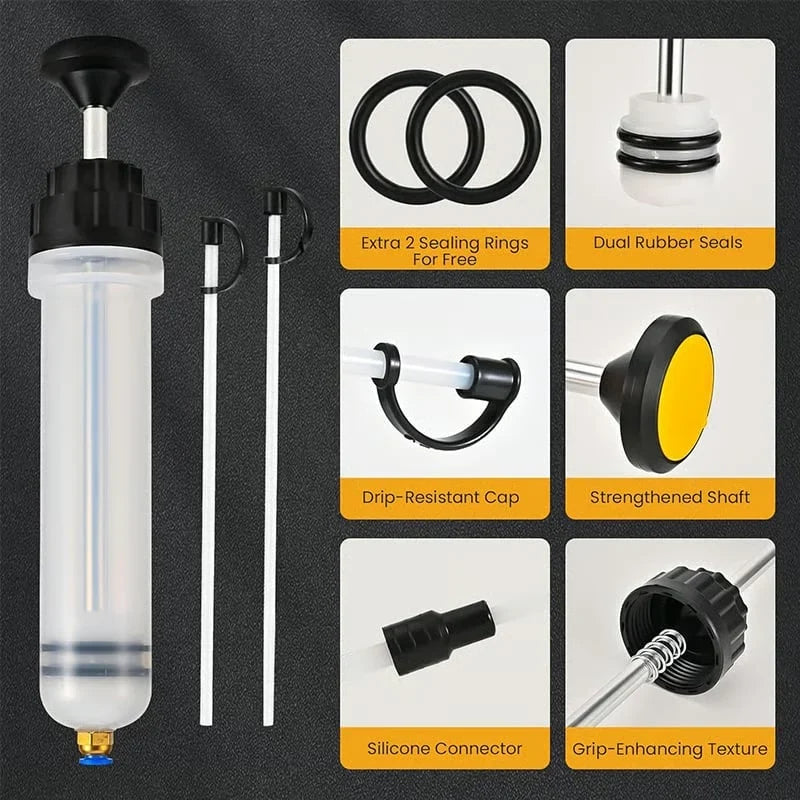 Distinctive Fluid Extractor & Filler Syringe Pump for Everyday Wear