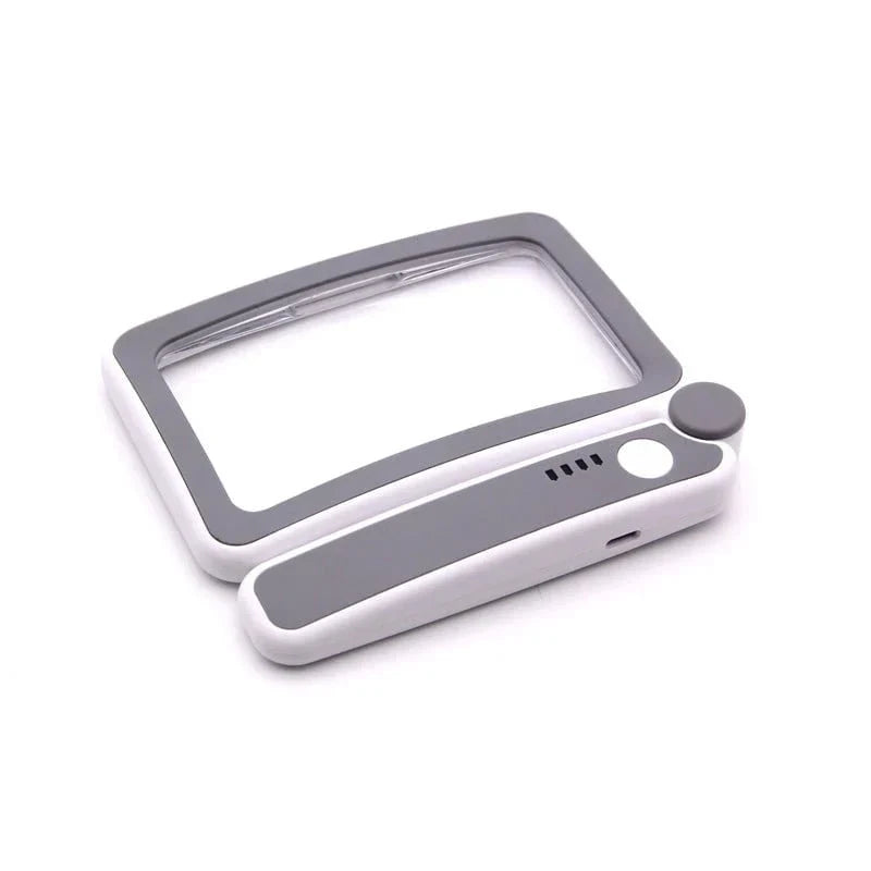 Rechargeable Folding LED Magnifier for Reading