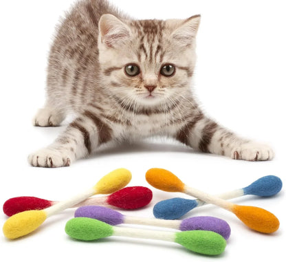 Durable Catnip Swabs: Engaging Toys for Active Cats
