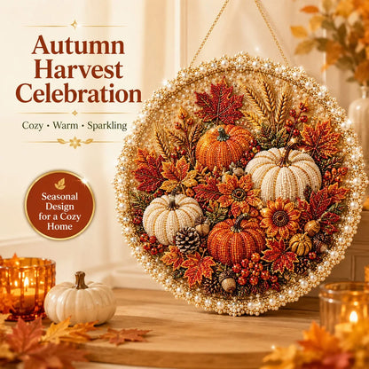 Pearl-Accent Wreath Craft Kit with Four-Season Holiday Designs