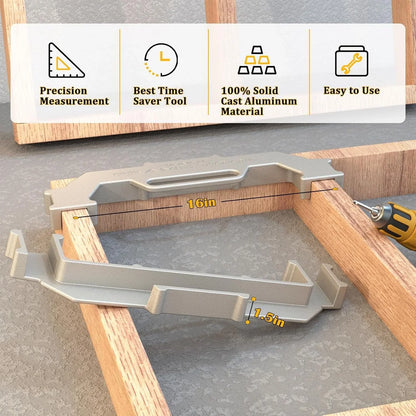 Workshop-Ready Framing Tool, 12/14/16 Inch On-Center Stud Layout