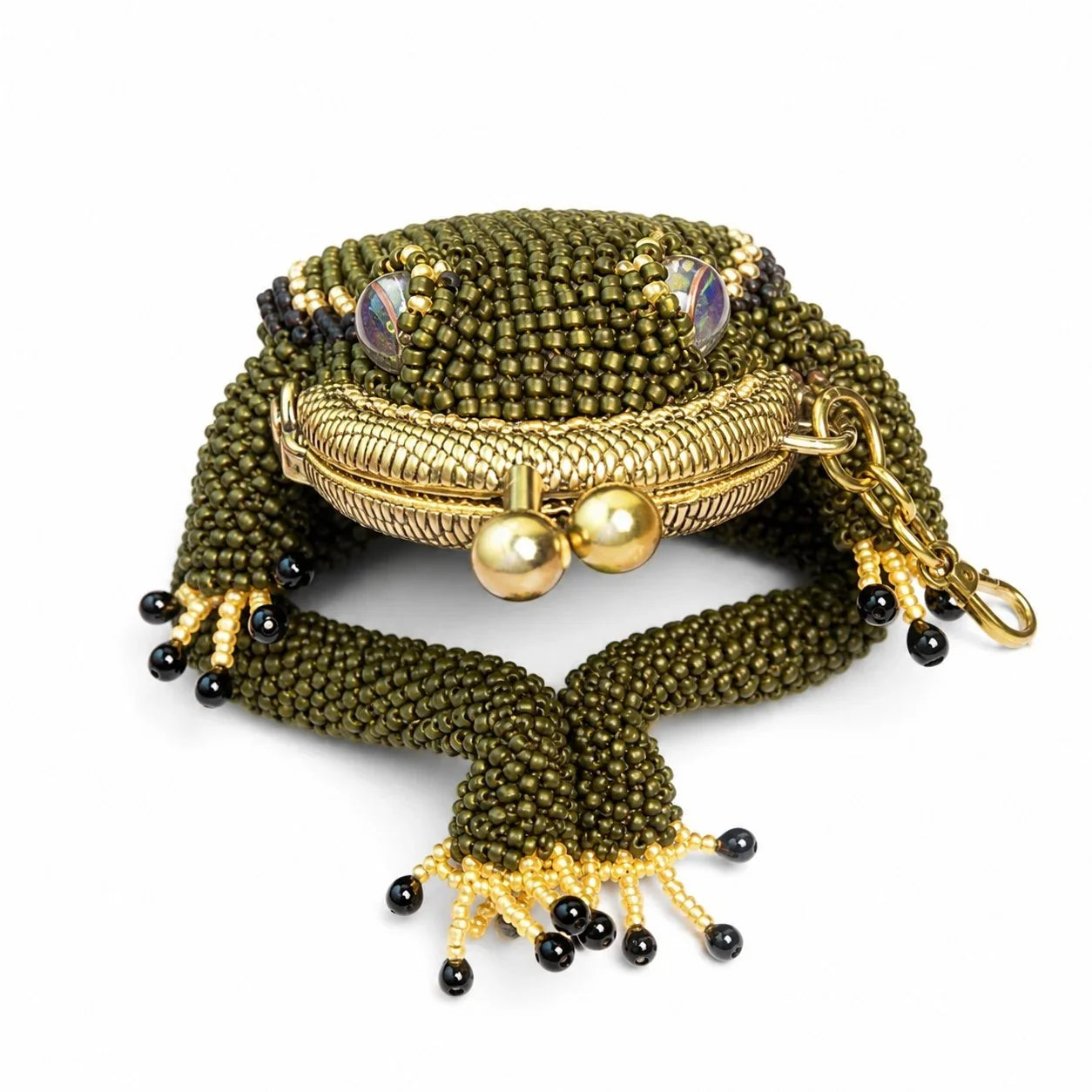 Purpose-Built Hand-made Charming Frog Coin Purse for Everyday Use