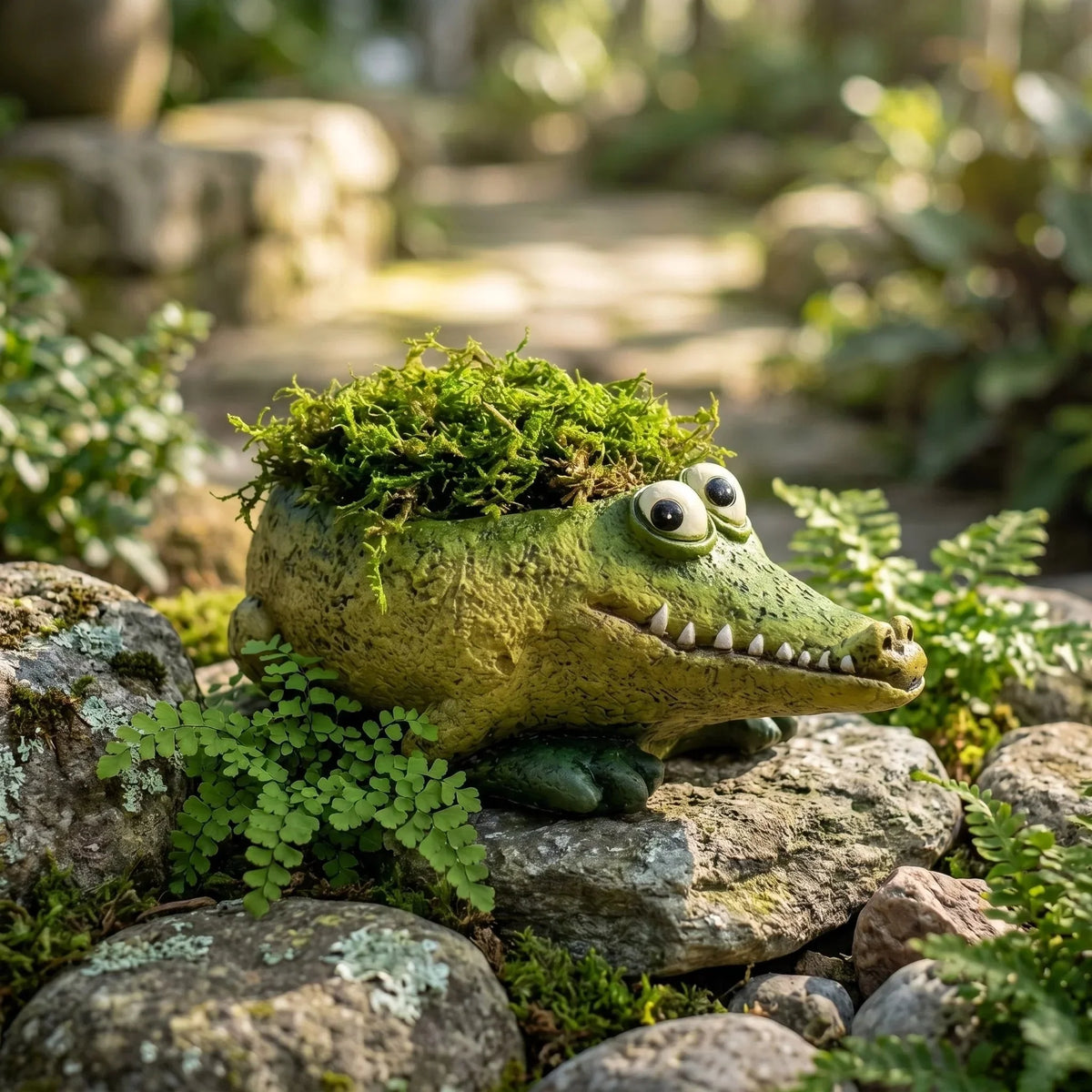 Whimsical Animal Character Planters