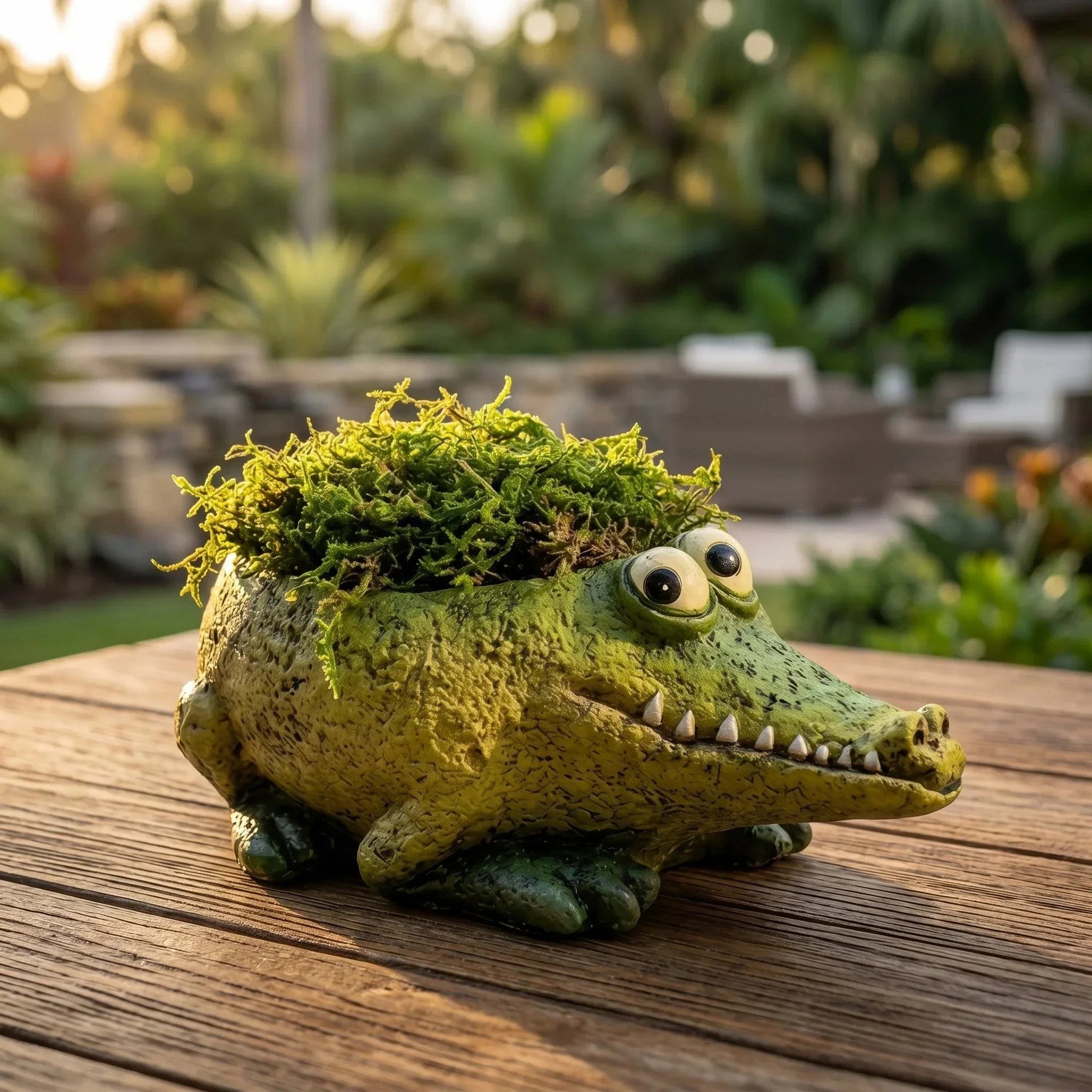 Whimsical Animal Character Planters