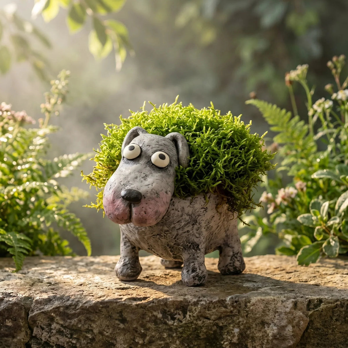 Whimsical Animal Character Planters