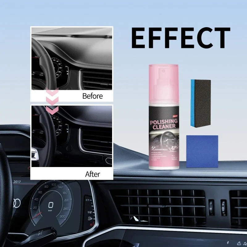 Revitalizing Car Interior Cleaner & Polish