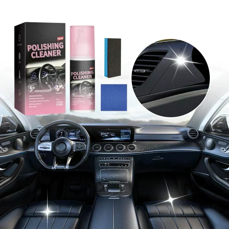 Revitalizing Car Interior Cleaner & Polish