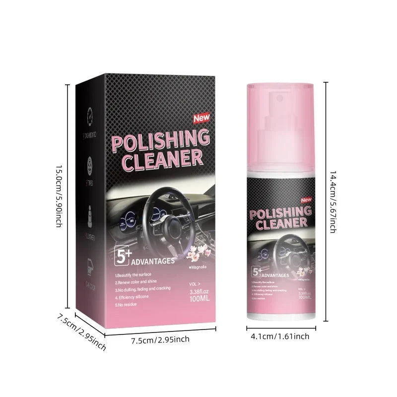 Revitalizing Car Interior Cleaner & Polish