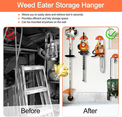 Space-Saving Garage Organizer Wall Hanger for Organized Storage