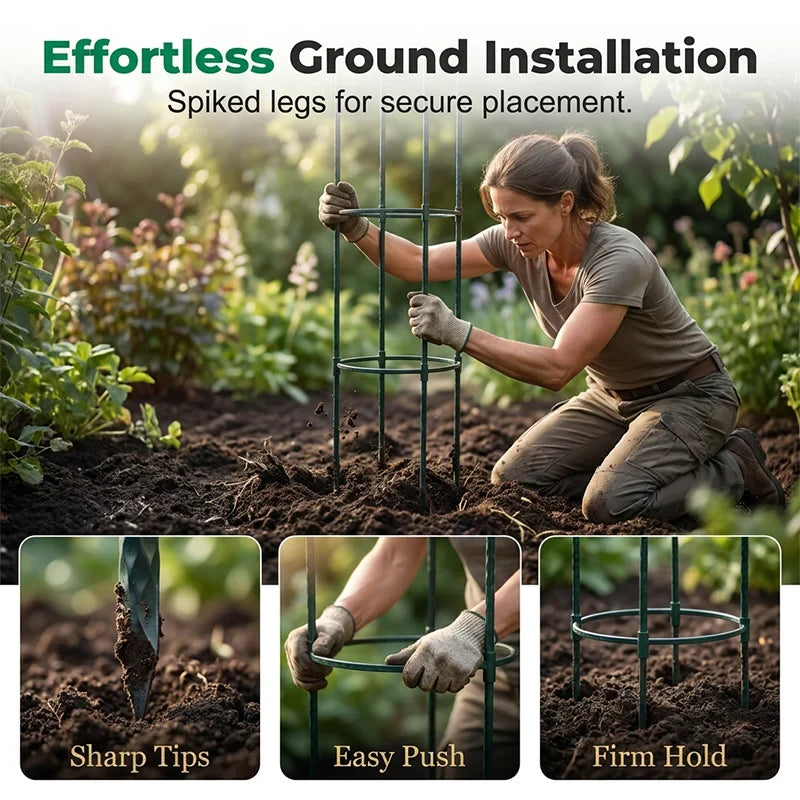 Garden Trellis Support for Climbing Flowers and Vegetable Vines