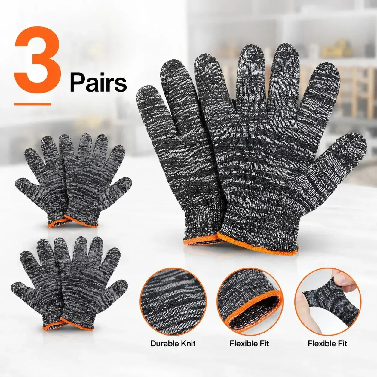 Outdoor Gardening Gloves for Men & Women– Breathable Stretch Work