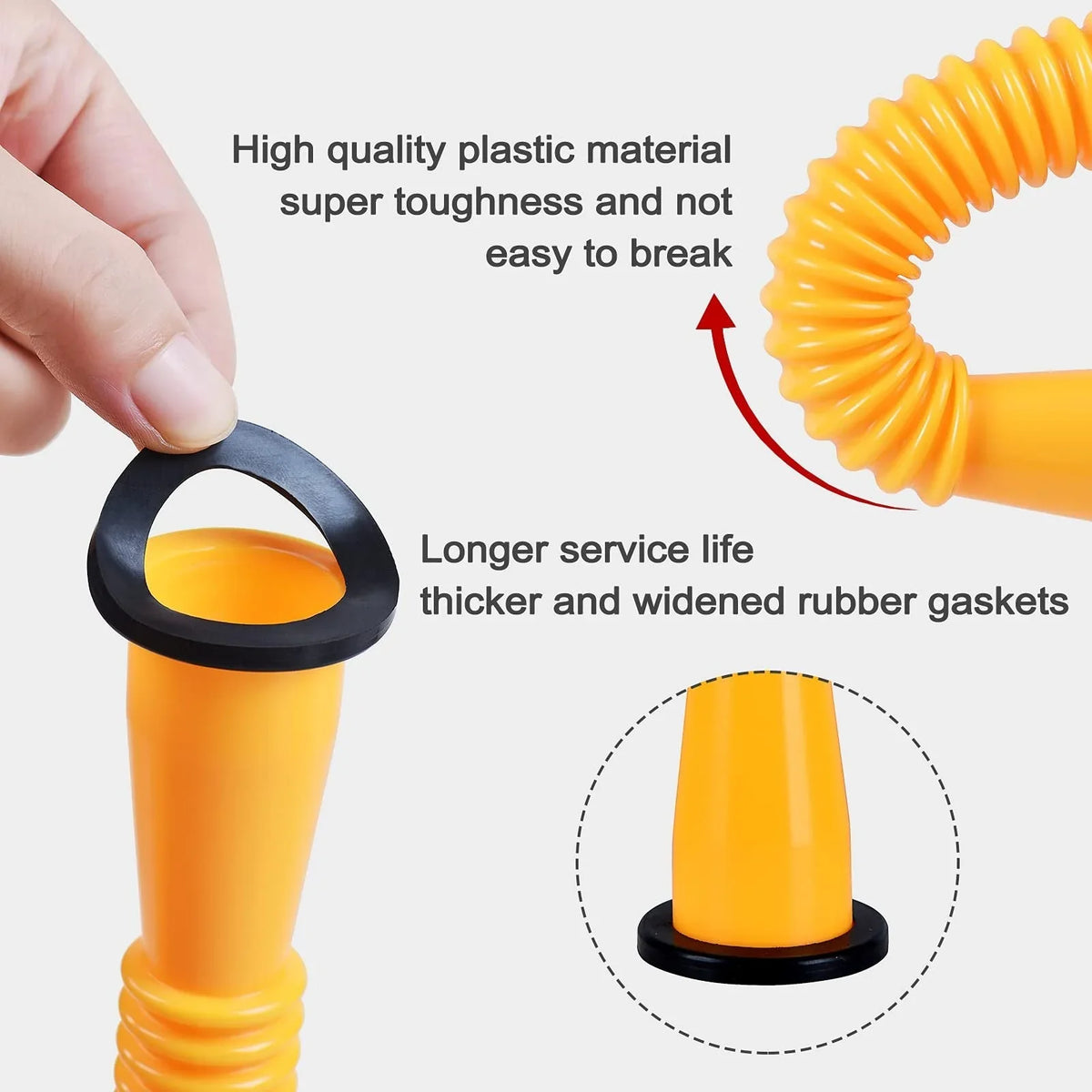 Hands-On Universal Gas Can Spout Replacement Kit – Flexible