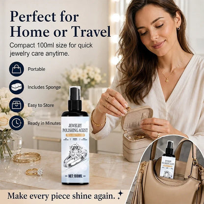 Easy-Care Gentle Jewelry Cleaning Spray for Routine Upkeep
