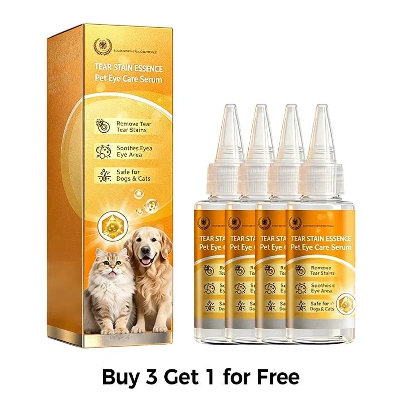 Pet-Friendly Gentle Pet Eye Stain Remover Essence Nourishing