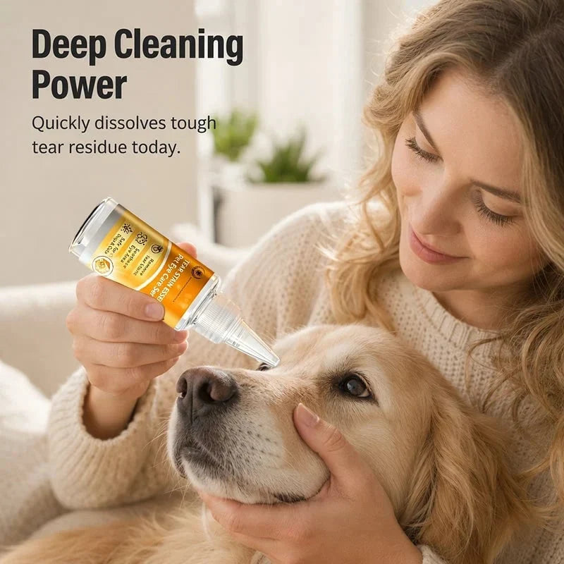Pet-Friendly Gentle Pet Eye Stain Remover Essence Nourishing