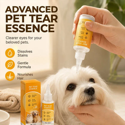 Gentle Pet Eye-Care Solution for Cleansing Around the Eyes