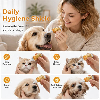 Gentle Pet Eye-Care Solution for Cleansing Around the Eyes