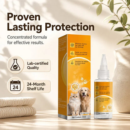Gentle Pet Eye-Care Solution for Cleansing Around the Eyes