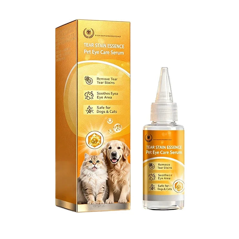 Gentle Pet Eye-Care Solution for Cleansing Around the Eyes