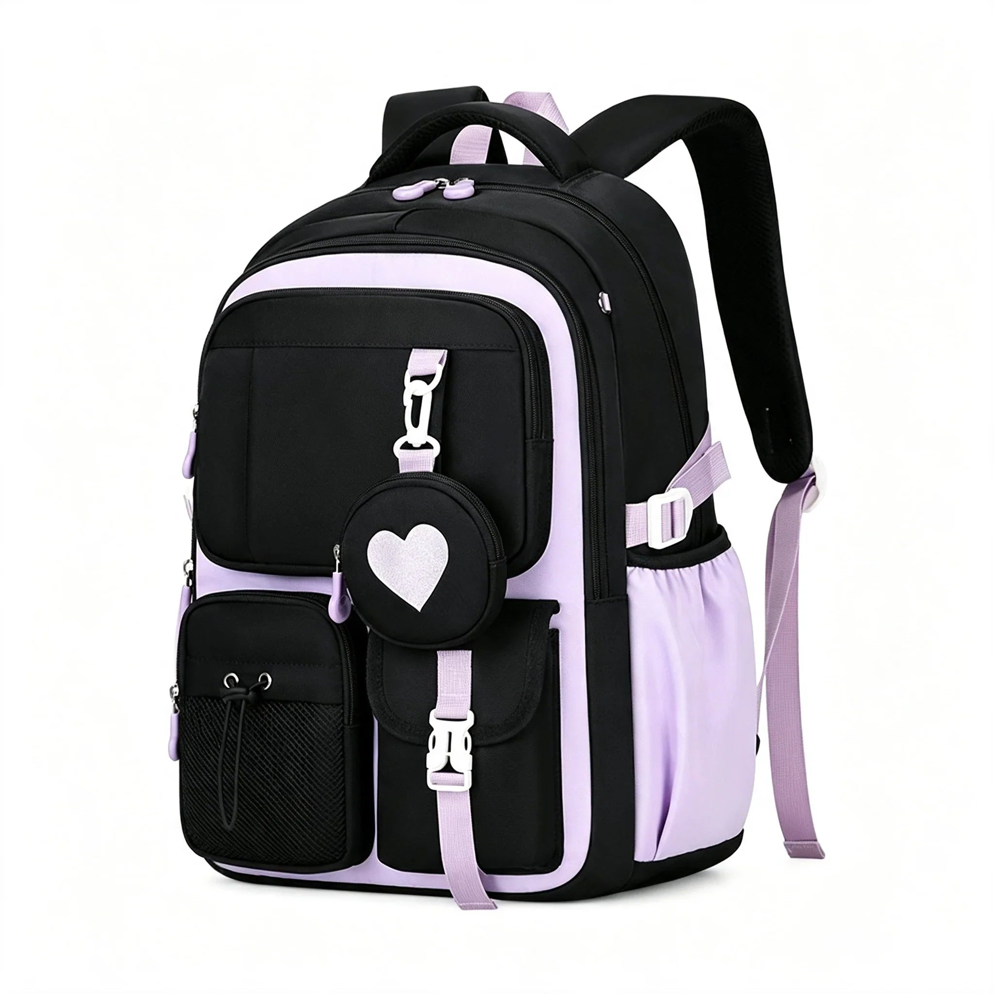 Spacious and Durable School Backpack for Teen Girls