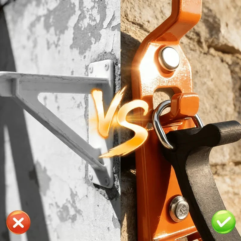 Purpose-Built Heavy Duty Zinc Alloy Shovel Mount for Everyday Use