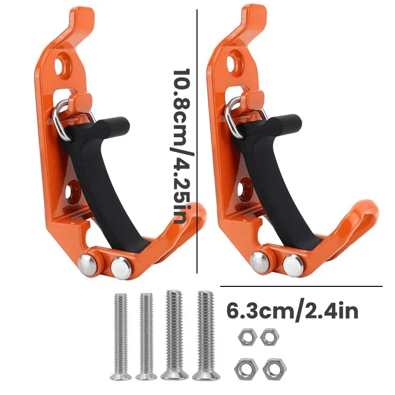 Purpose-Built Heavy Duty Zinc Alloy Shovel Mount for Everyday Use