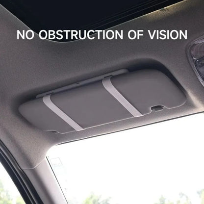 Vehicle-Ready LED Lighted Car Visor Mirror – Dimmable Auto Makeup