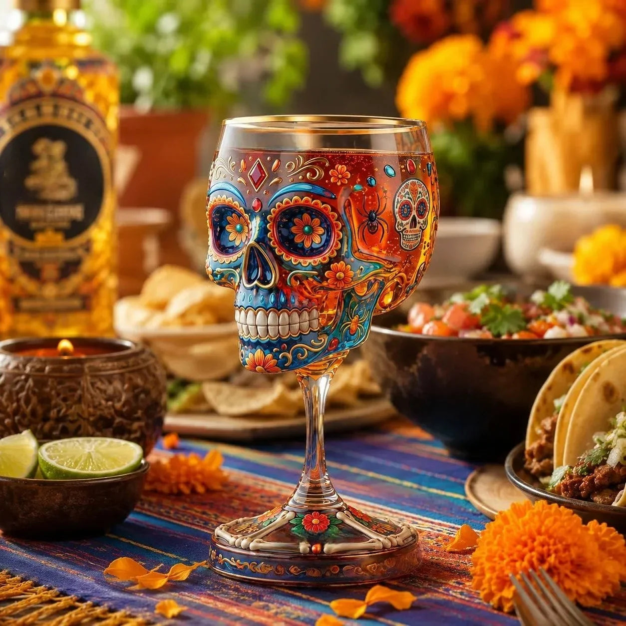 Purpose-Built Day of the Dead Collector – Art Glass for Everyday Use
