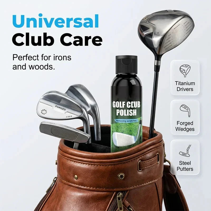 Vehicle-Ready Golf Club Polish and Scratch Remover Daily Care