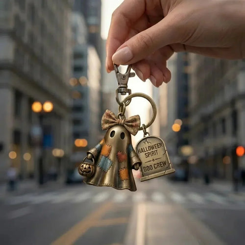 Purpose-Built Spirit Boo Crew Ghost Keychain for Everyday Use